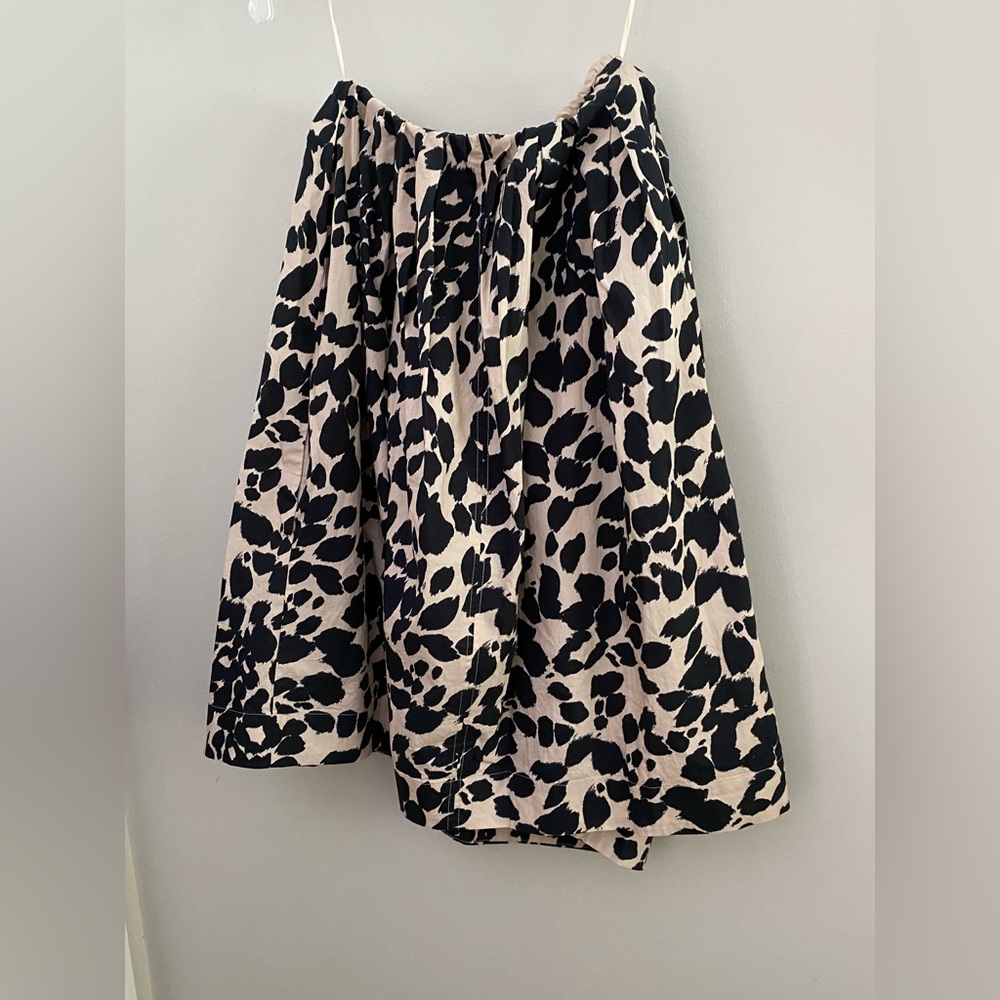 Anthropologie Maeve Cotton Strapless Swing Mini Dress S new - Picture 6 of 6